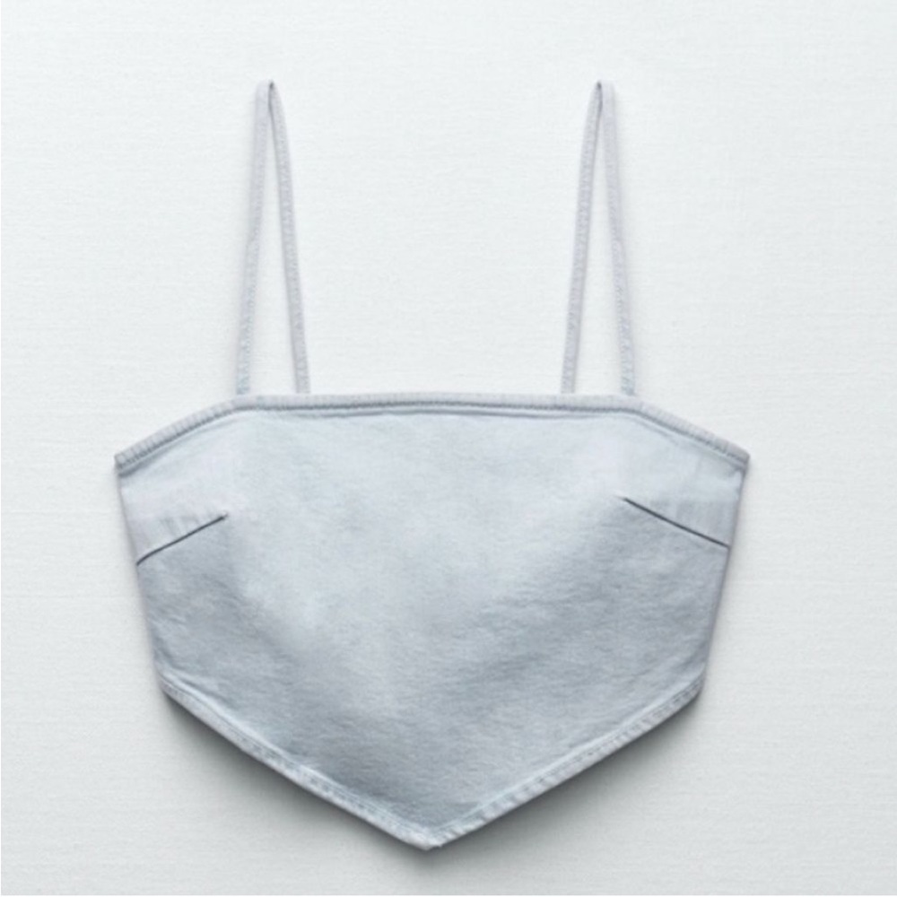 Zara Jean Bandana Crop Top